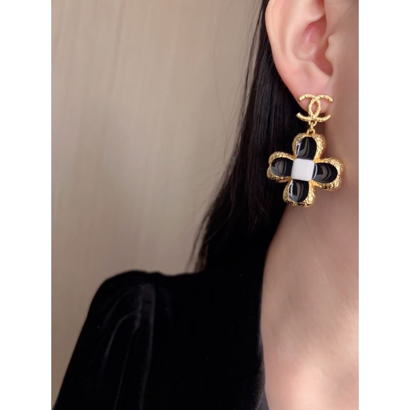 Ch*el earrings